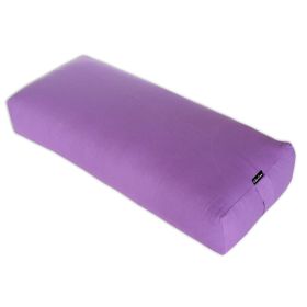 Yoga Bolster, Rectangular Purple