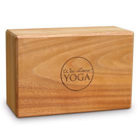 Yoga Block, Teak Wood