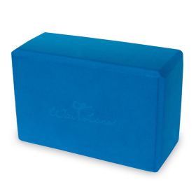 Yoga Block, Foam 4” Blue