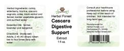 Cascara Digestive Herbal Extract