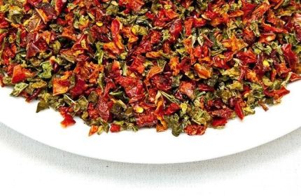 Dried Bell Peppers (mixed)