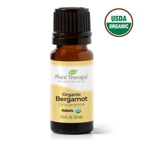 Plant Therapy Organic Bergamot Essential Oil 10ml