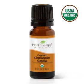 Plant Therapy Organic Cinnamon Cassia Essential Oil 10ml