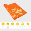 Yoga & Pilates Mat, Hawaiian Paradise Orange