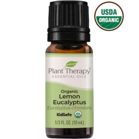 Plant Therapy Organic Lemon Eucalyptus Essential Oil 10ml