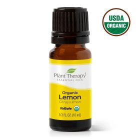 Plant Therapy Organic Lemon Essential Oil 10ml