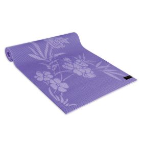 Yoga & Pilates Mat, Lavender Lovebirds