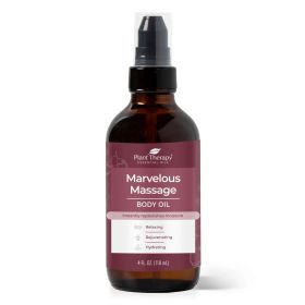 Plant Therapy Marvelous Massage Body Oil 4oz