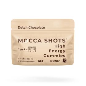 High Energy Gummies - Mocca Shots, Dark Chocolate