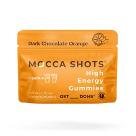 High Energy Gummies - Mocca Shots, Dark Chocolate Orange