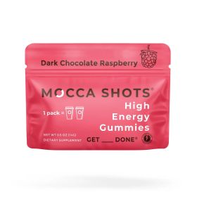 High Energy Gummies - Mocca Shots, Dark Chocolate Raspberry