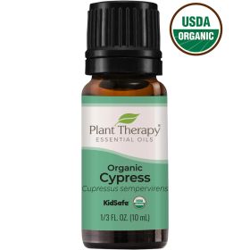 Plant Therapy Organic Cypress Essential Oil 10ml