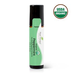 Plant Therapy Organic Peppermint Essential Oil Blend Roll On