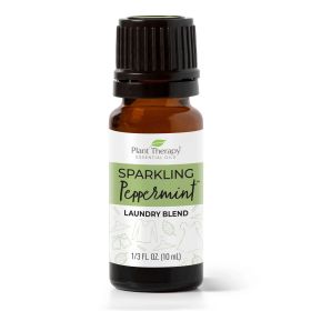 Plant Therapy Sparkling Peppermint Laundry Essential Oil Blend