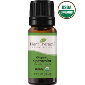 Plant Therapy Organic Spearmint Essential Oil 10ml