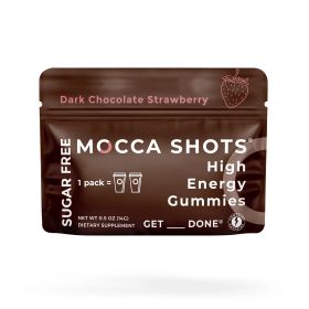 High Energy Gummies - Mocca Shots, Dark Chocolate Strawberry